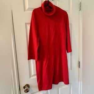 Red Zara dress